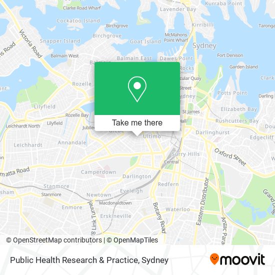 Public Health Research & Practice map
