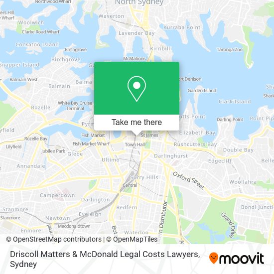 Mapa Driscoll Matters & McDonald Legal Costs Lawyers