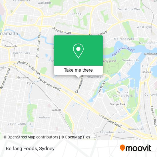 Beifang Foods map