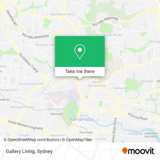 Gallery Living map