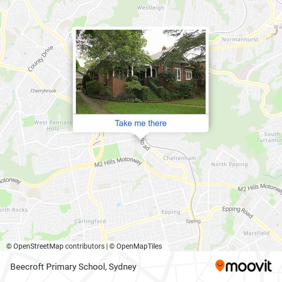 Beecroft Primary School map