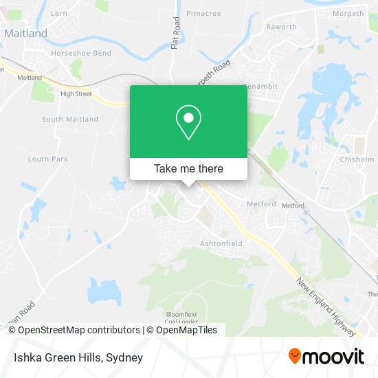 Ishka Green Hills map