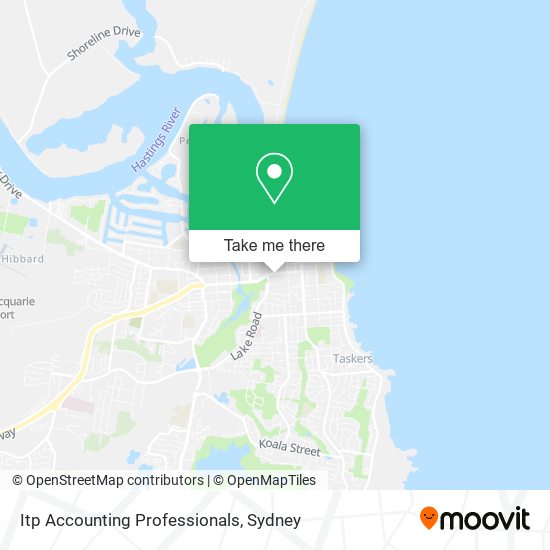 Itp Accounting Professionals map