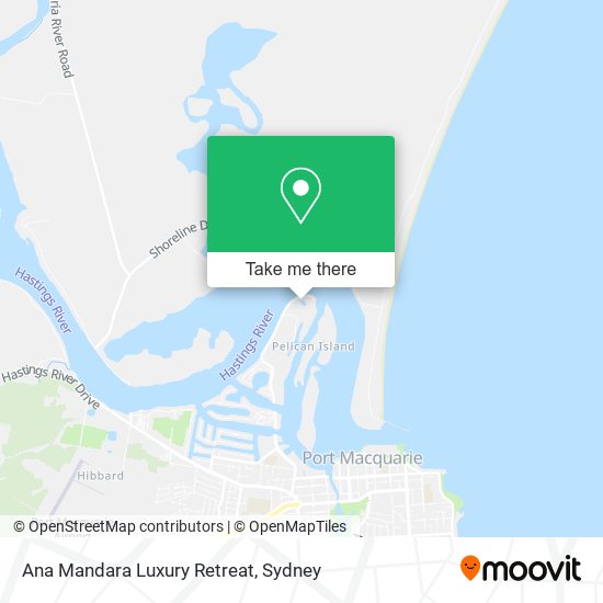 Ana Mandara Luxury Retreat map