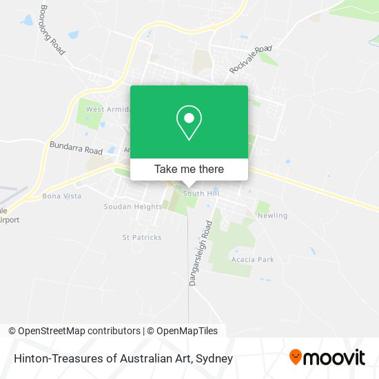 Hinton-Treasures of Australian Art map