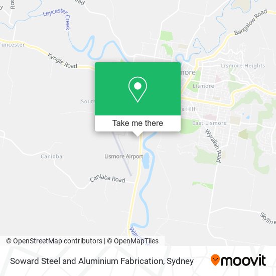 Mapa Soward Steel and Aluminium Fabrication