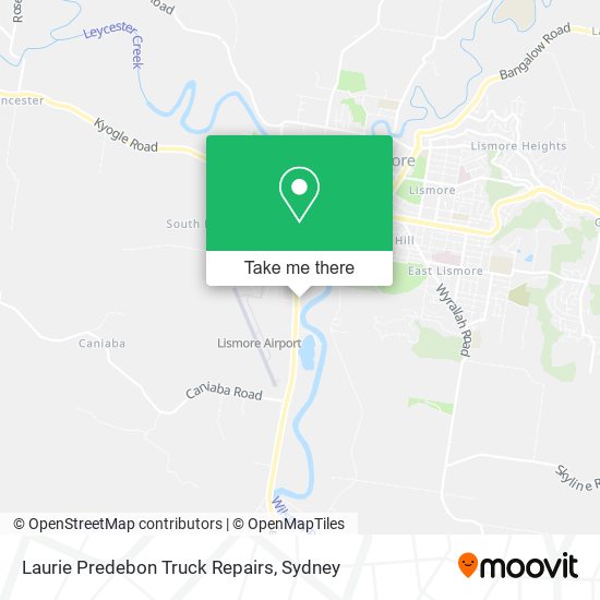 Mapa Laurie Predebon Truck Repairs