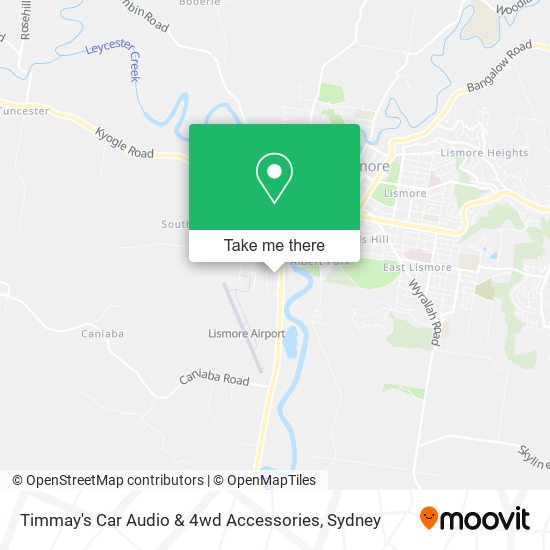 Mapa Timmay's Car Audio & 4wd Accessories