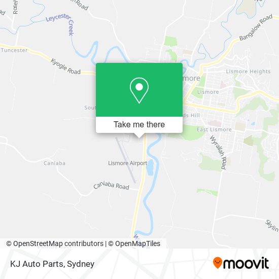 KJ Auto Parts map