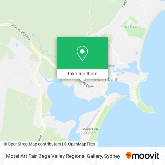 Motel Art Fair-Bega Valley Regional Gallery map