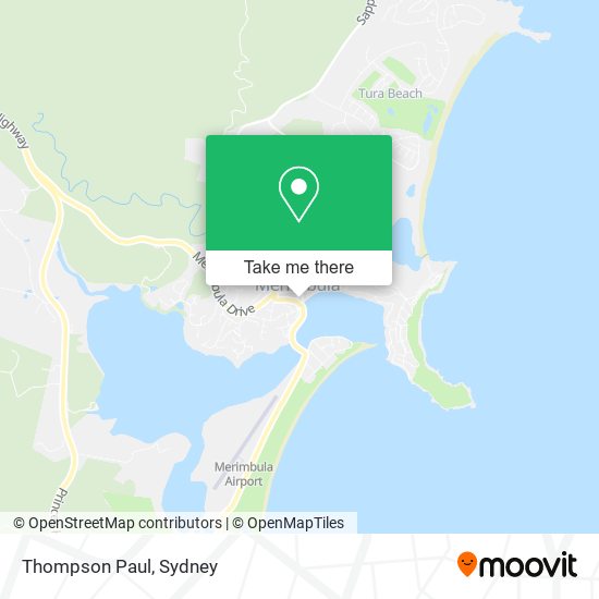 Thompson Paul map