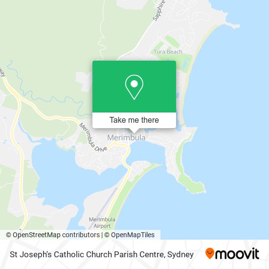 St Joseph's Catholic Church Parish Centre map