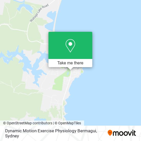 Dynamic Motion Exercise Physiology Bermagui map