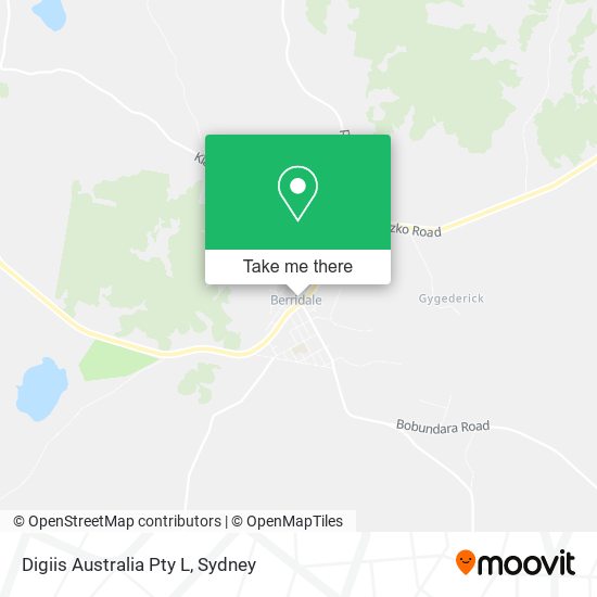 Digiis Australia Pty L map