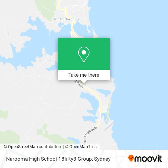 Narooma High School-18fifty3 Group map