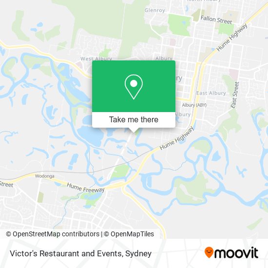 Victor's Restaurant and Events map