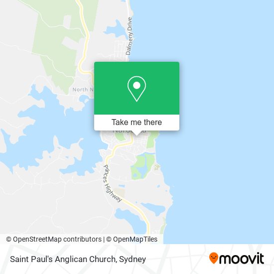 Mapa Saint Paul's Anglican Church