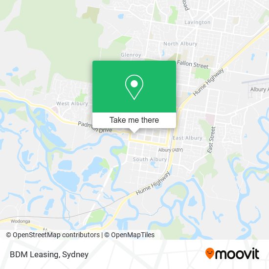 BDM Leasing map