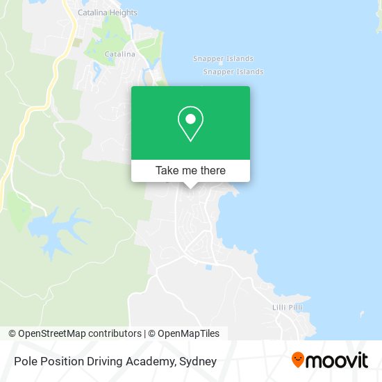 Pole Position Driving Academy map