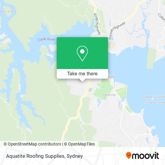 Mapa Aquatite Roofing Supplies