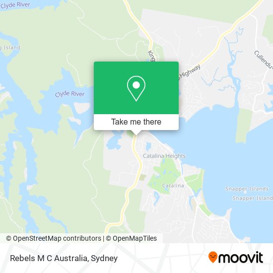 Rebels M C Australia map