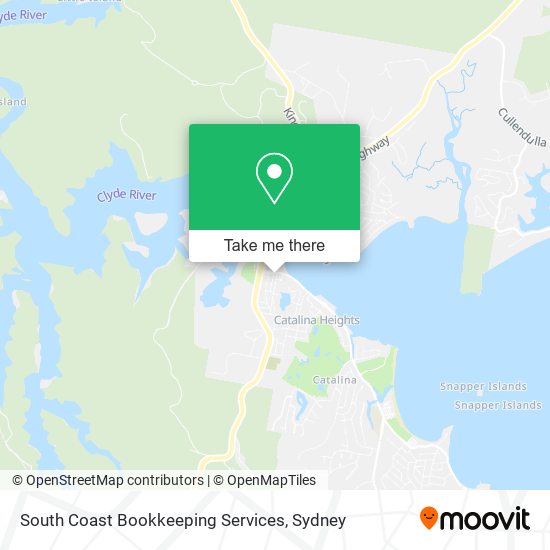 South Coast Bookkeeping Services map