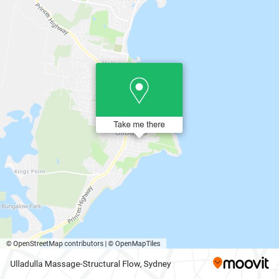 Ulladulla Massage-Structural Flow map