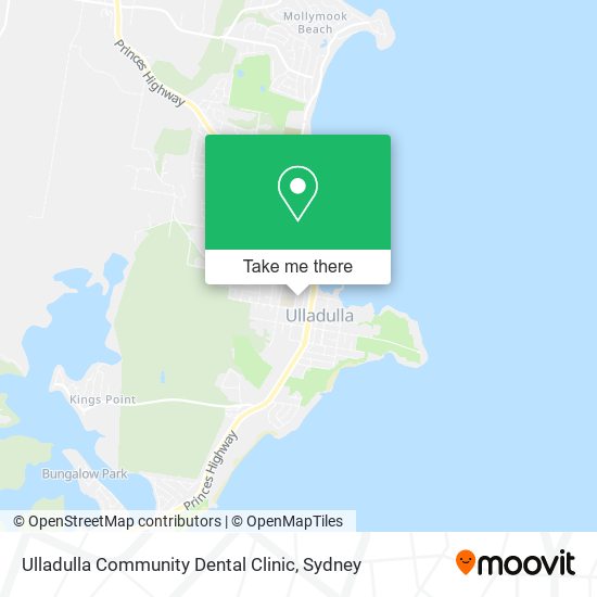 Mapa Ulladulla Community Dental Clinic