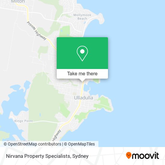 Nirvana Property Specialists map