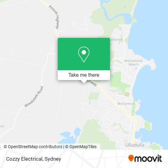 Cozzy Electrical map