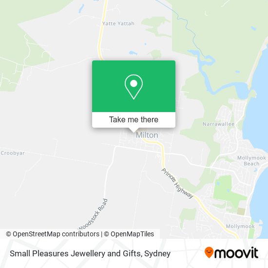 Small Pleasures Jewellery and Gifts map