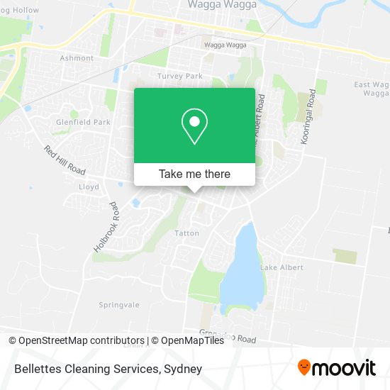 Mapa Bellettes Cleaning Services