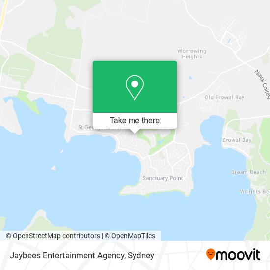 Jaybees Entertainment Agency map