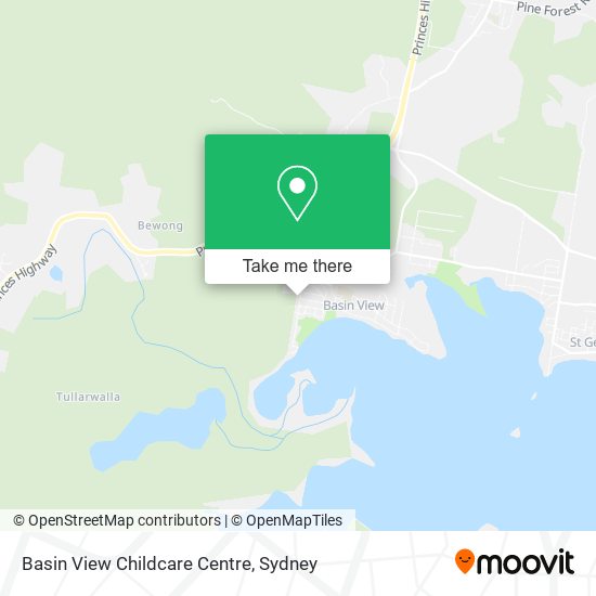 Basin View Childcare Centre map