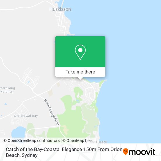 Mapa Catch of the Bay-Coastal Elegance 150m From Orion Beach