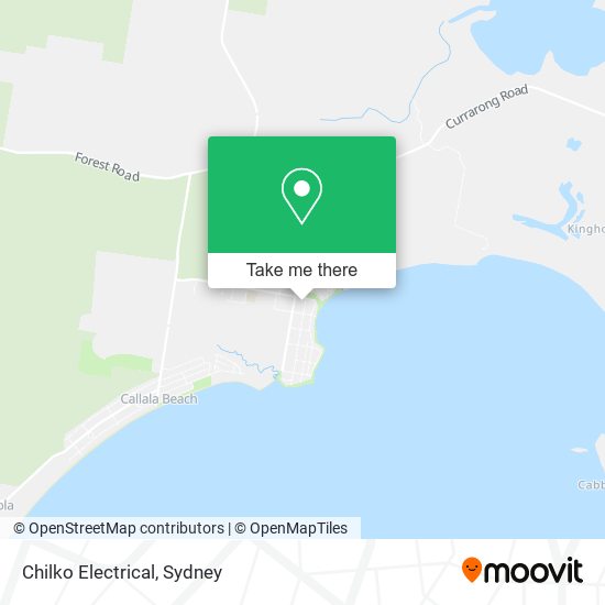 Chilko Electrical map