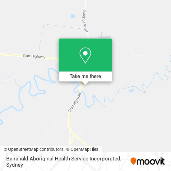 Mapa Balranald Aboriginal Health Service Incorporated