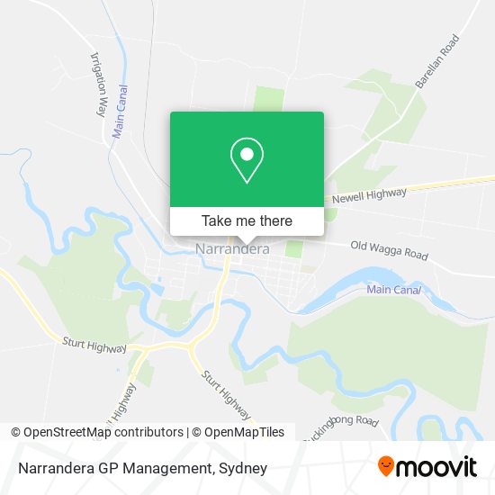 Narrandera GP Management map