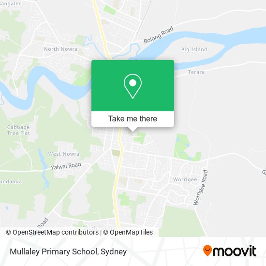 Mapa Mullaley Primary School