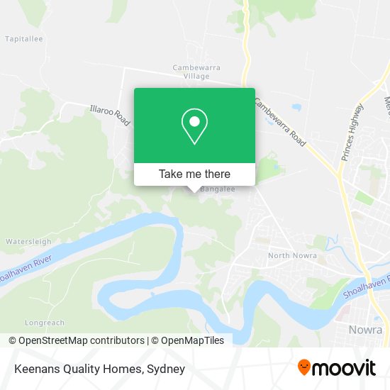 Keenans Quality Homes map