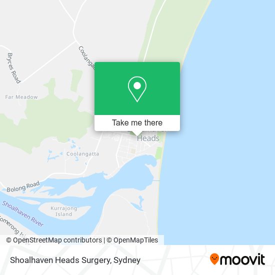Shoalhaven Heads Surgery map