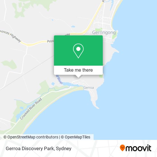 Gerroa Discovery Park map