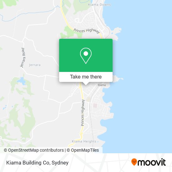 Kiama Building Co map