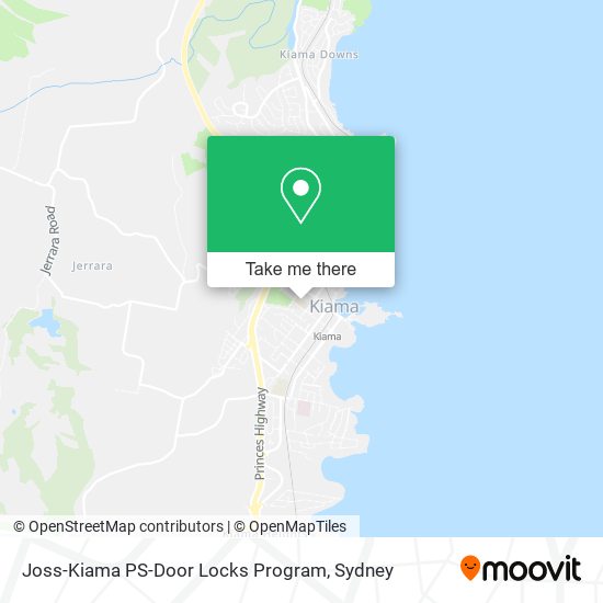 Mapa Joss-Kiama PS-Door Locks Program