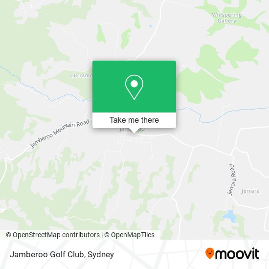 Jamberoo Golf Club map