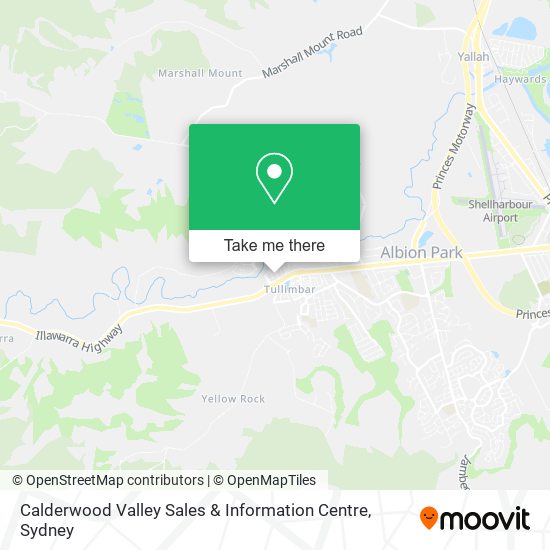 Mapa Calderwood Valley Sales & Information Centre