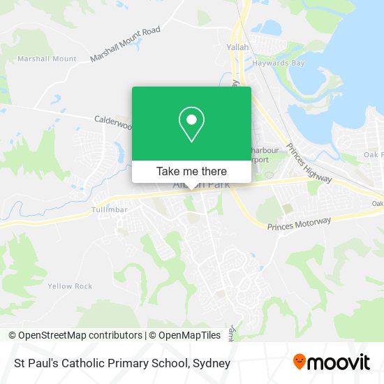 St Paul's Catholic Primary School map