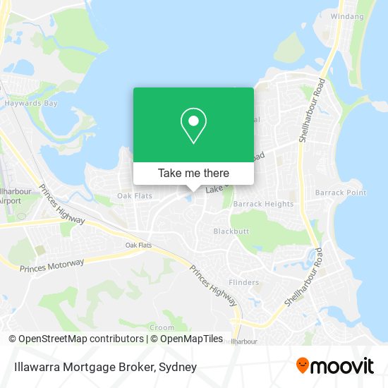 Mapa Illawarra Mortgage Broker