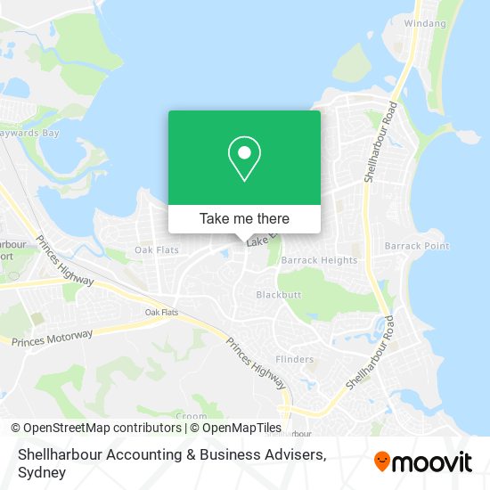 Shellharbour Accounting & Business Advisers map
