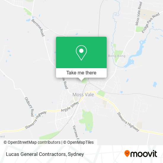 Lucas General Contractors map